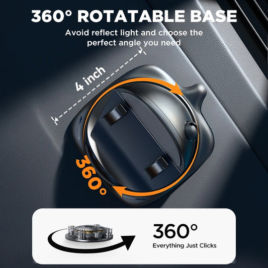 Joyroom Dashboard Car Phone Holder Universal Upgraded Reusable Silicone Phone Mount For Car Dash Anti-Slip Pad Mat Phone Holder