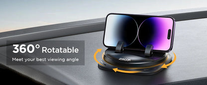 Joyroom Dashboard Car Phone Holder Universal Upgraded Reusable Silicone Phone Mount For Car Dash Anti-Slip Pad Mat Phone Holder