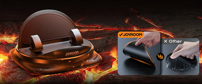 Joyroom Dashboard Car Phone Holder Universal Upgraded Reusable Silicone Phone Mount For Car Dash Anti-Slip Pad Mat Phone Holder