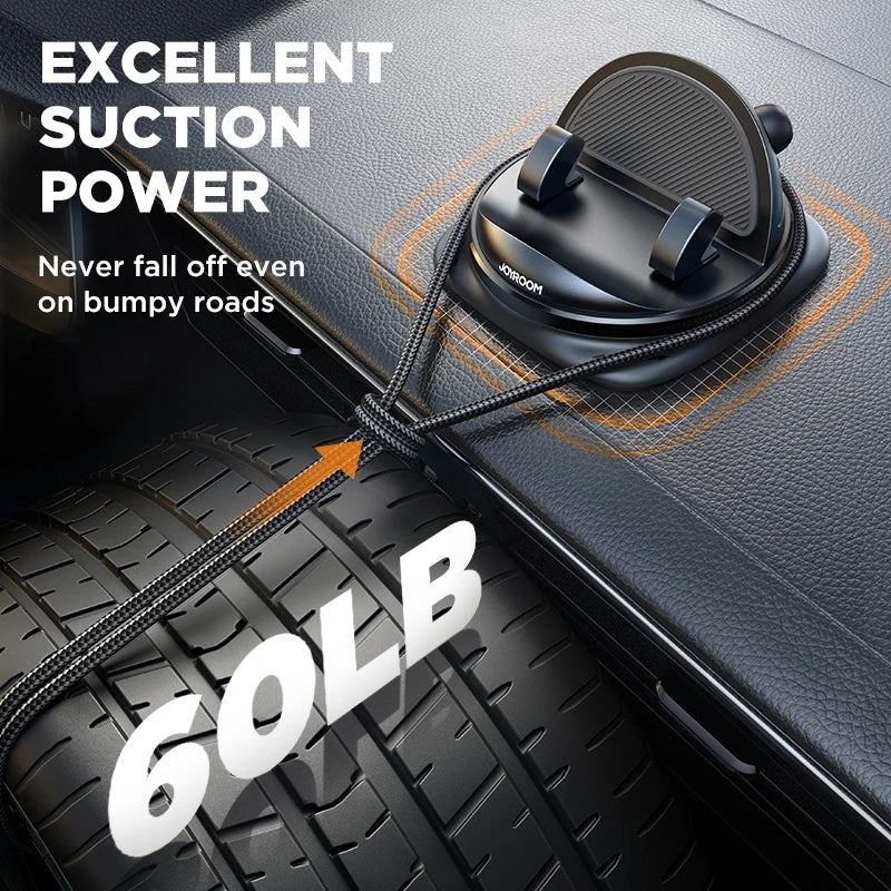 Joyroom Dashboard Car Phone Holder Universal Upgraded Reusable Silicone Phone Mount For Car Dash Anti-Slip Pad Mat Phone Holder