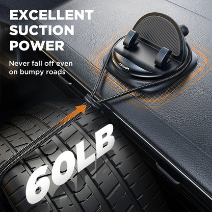 Joyroom Dashboard Car Phone Holder Universal Upgraded Reusable Silicone Phone Mount For Car Dash Anti-Slip Pad Mat Phone Holder